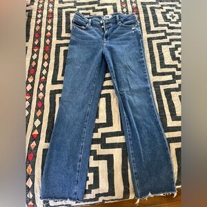 PAIGE Women's Straight Leg Cindy Jeans